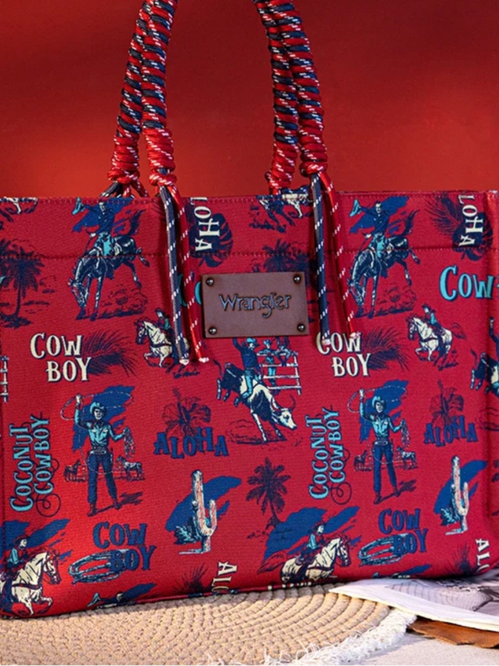 Large Wrangler Tote Bag NWT